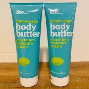 2pk Bliss Lemon & Sage Body Butter